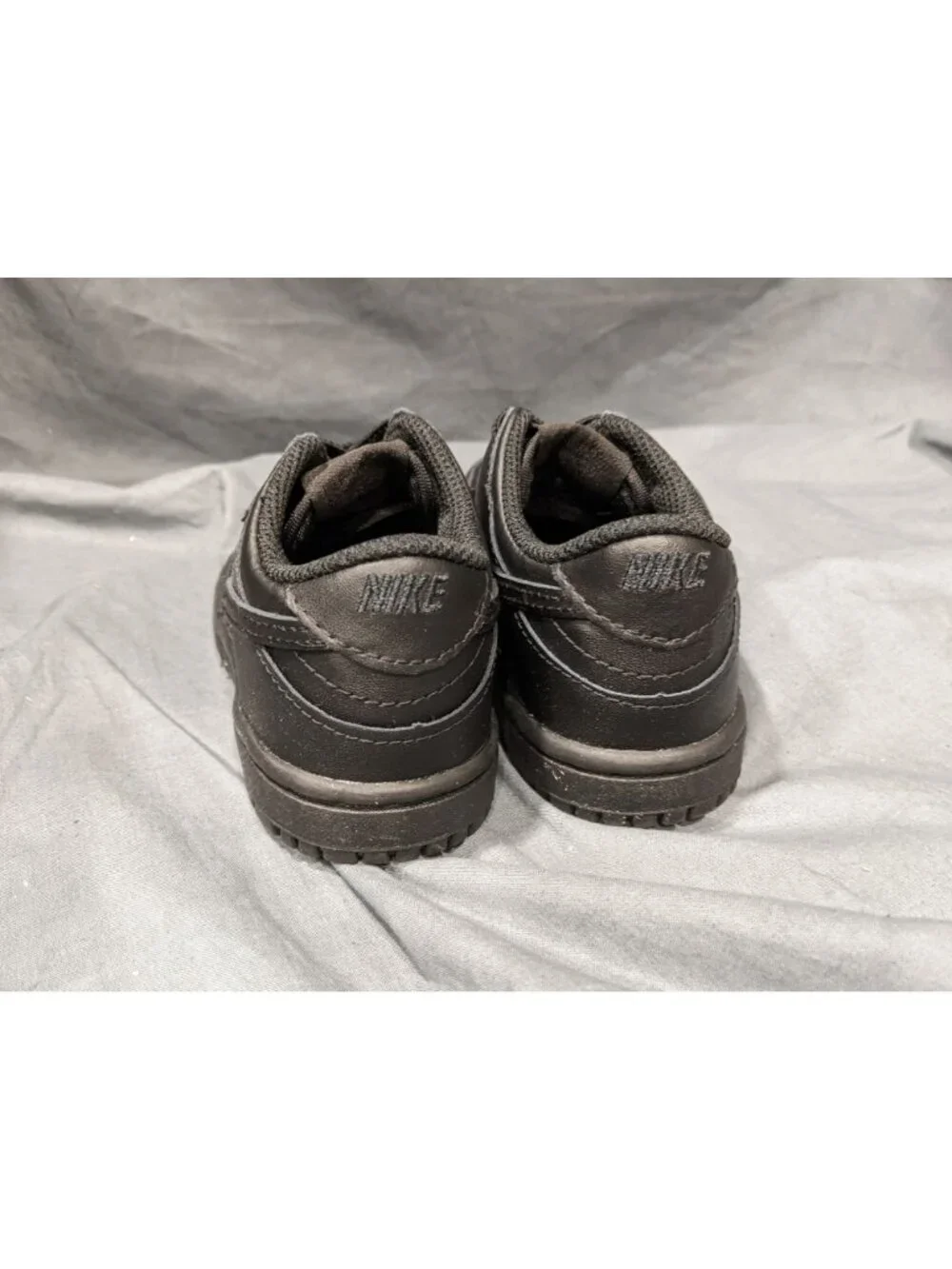 Nike Toddlers Dunk Low (TD) Sneakers Lace Up Black Size 5 NEW NO BOX!